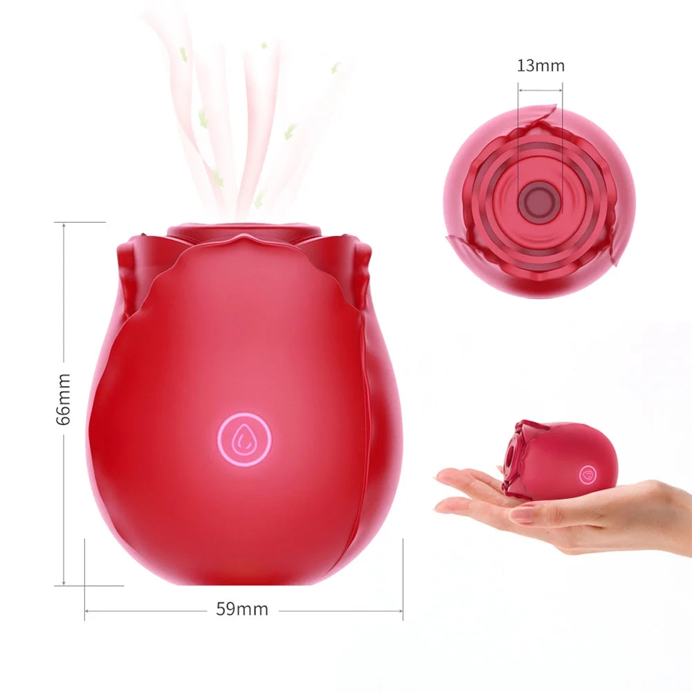 Rose Toy Sucking Vibrator