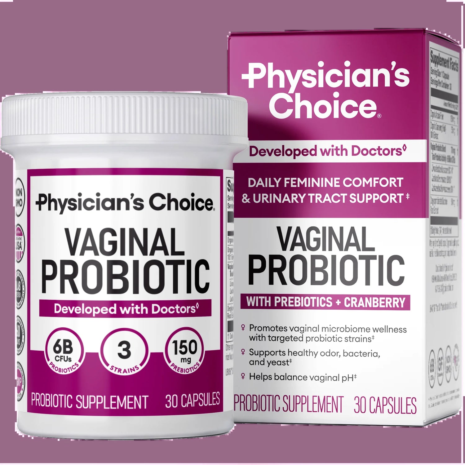 Physician's Choice Vaginal Probiotic for Women