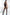 Backless round Neck Fishnet Bodystocking