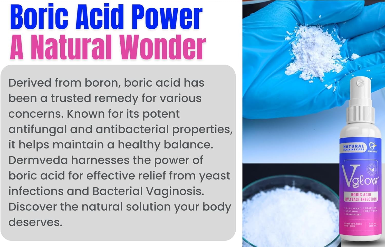 Vaginal Treatment Solution with Odor Blocker