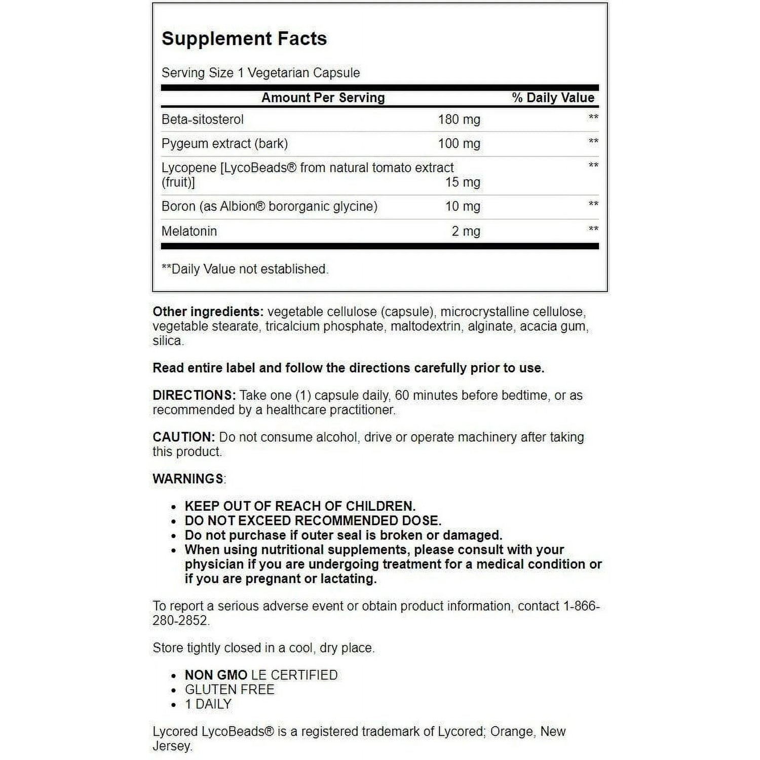 Men's Bladder Support