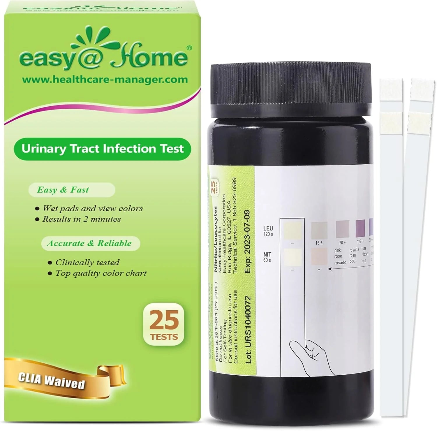 Urinary Tract Infection Urine Health Test