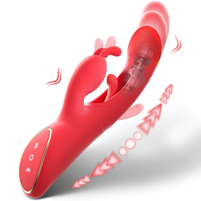 Female Sex Toys Thrusting Rabbit Vibrator for Women