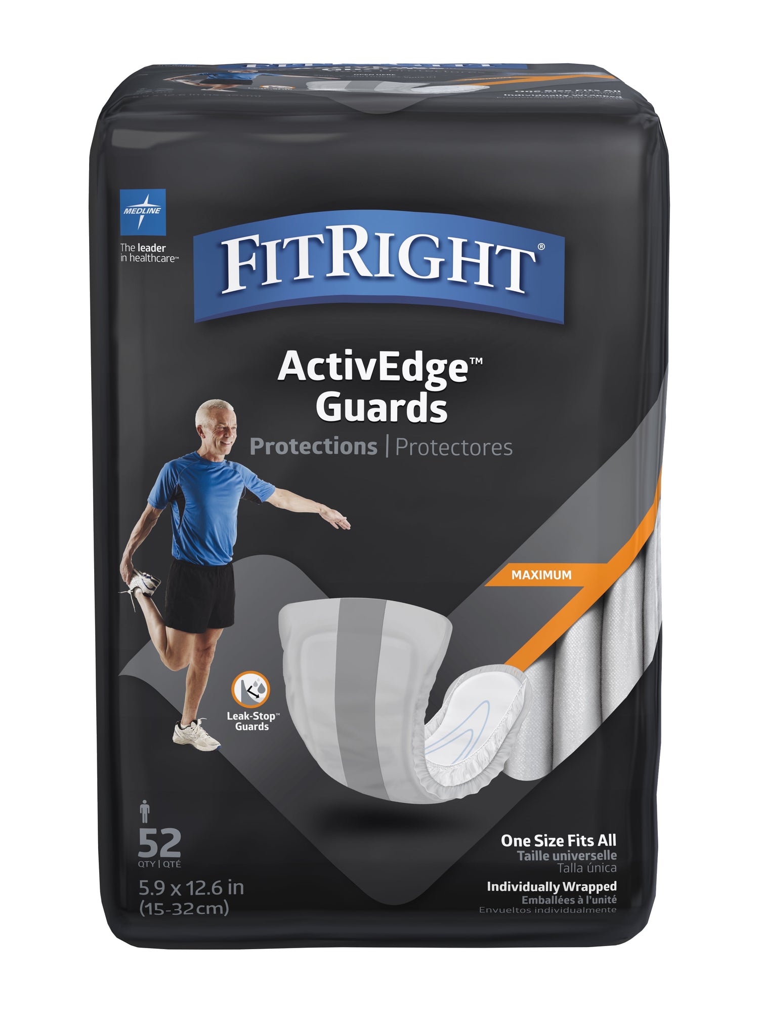Absorbent pads for men