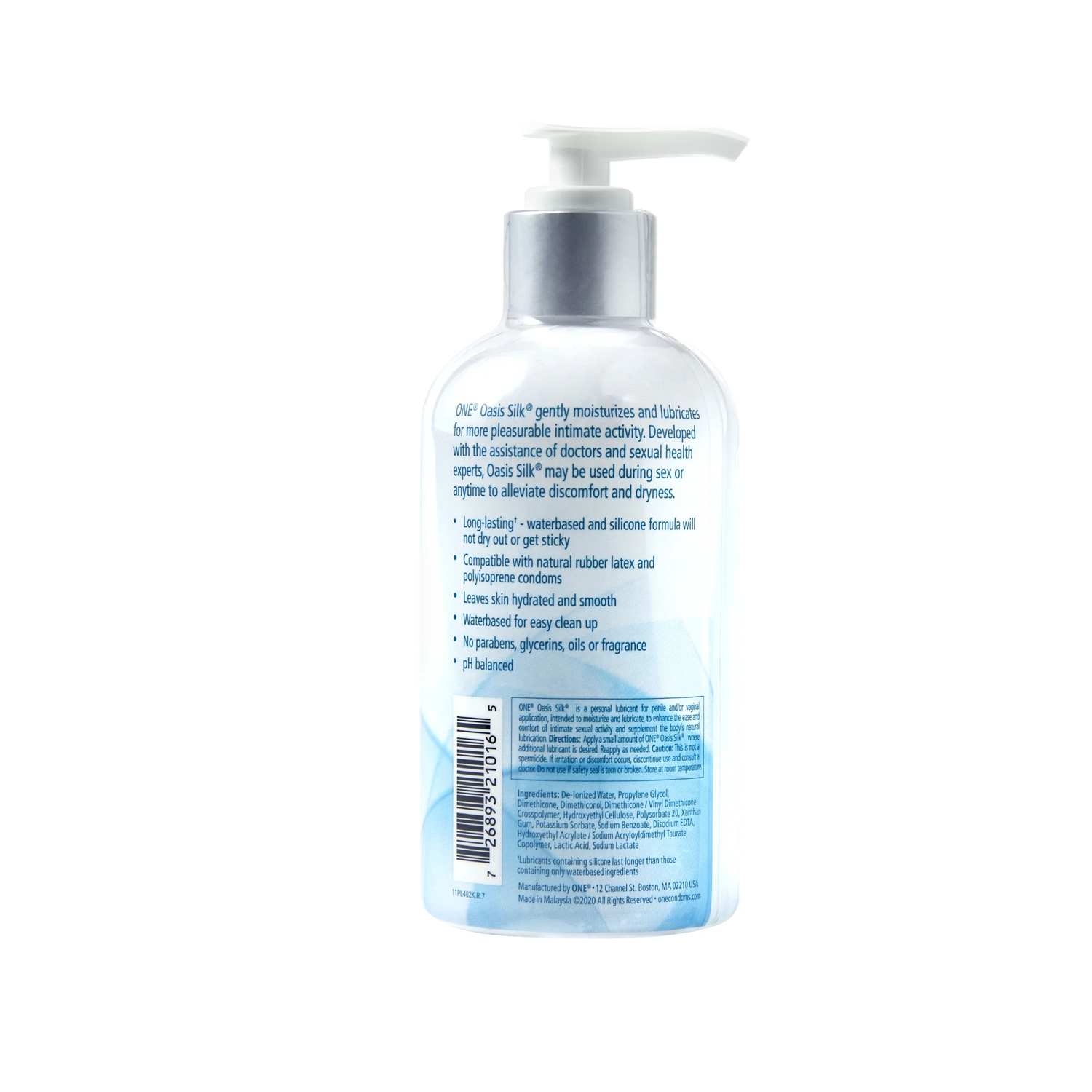 Oasis Silk Intimate Personal Lubricant
