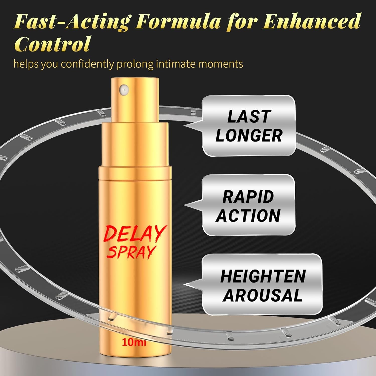 Desensitized Delay Sprayer for Long Last Men Sex Novelties