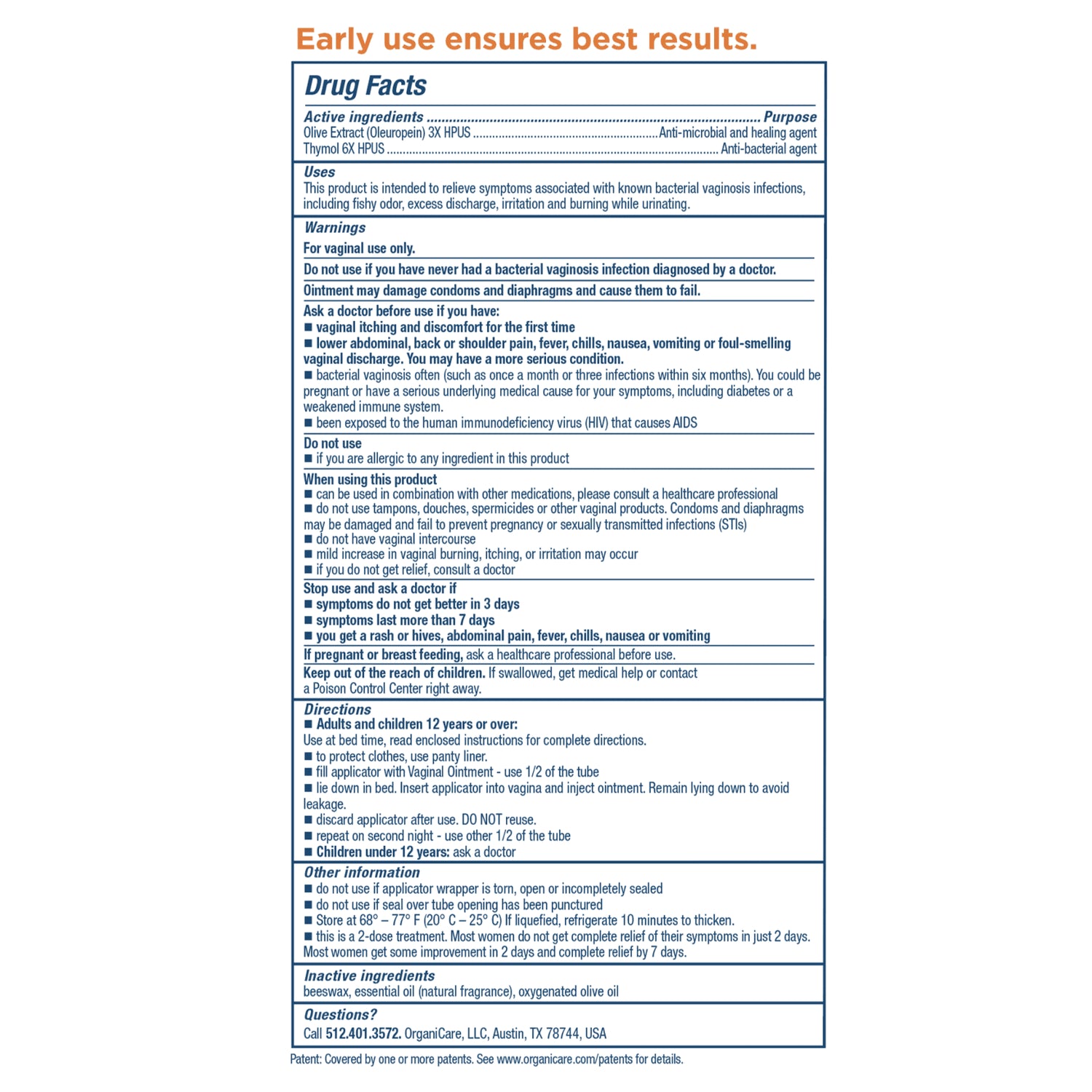 Bacterial Vaginosis Symptoms Ointment