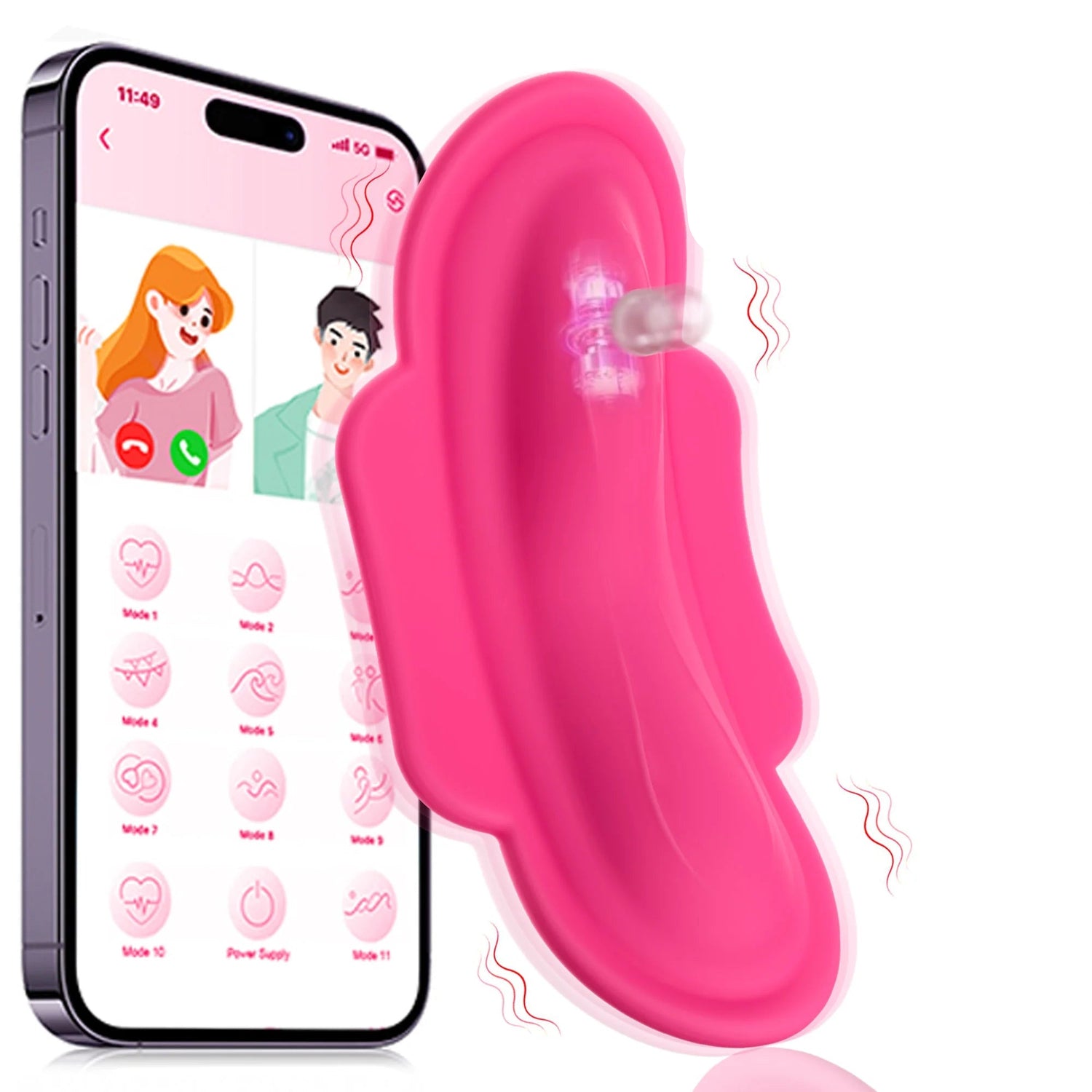 APP Remote Control Vibrator