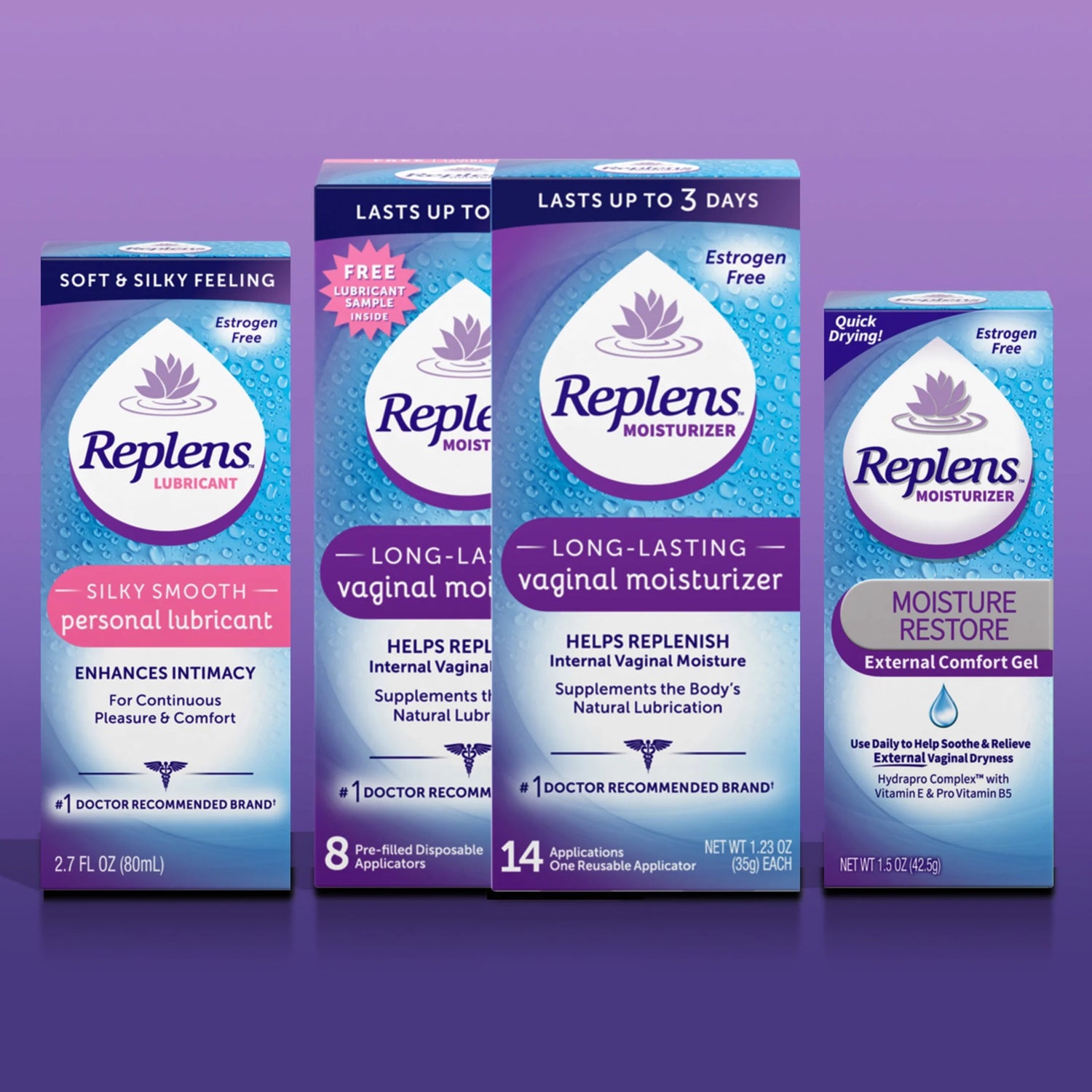 Long-Lasting Vaginal Moisturizer Gel