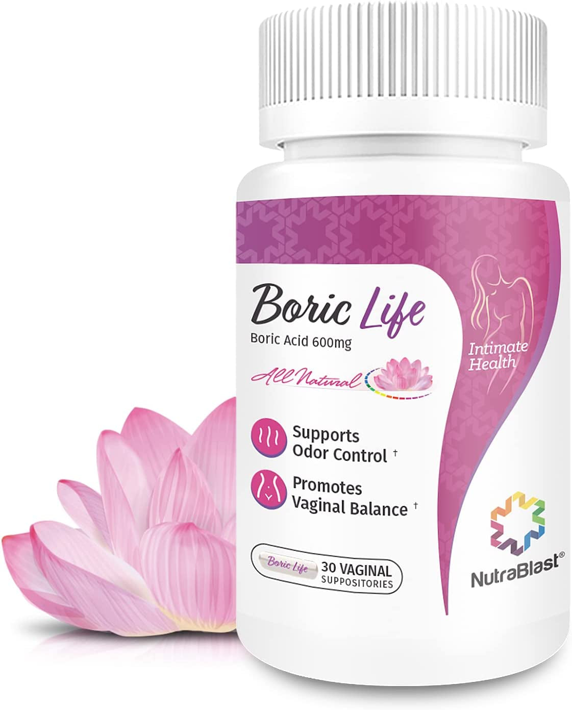 Boric Acid Vaginal Suppositories