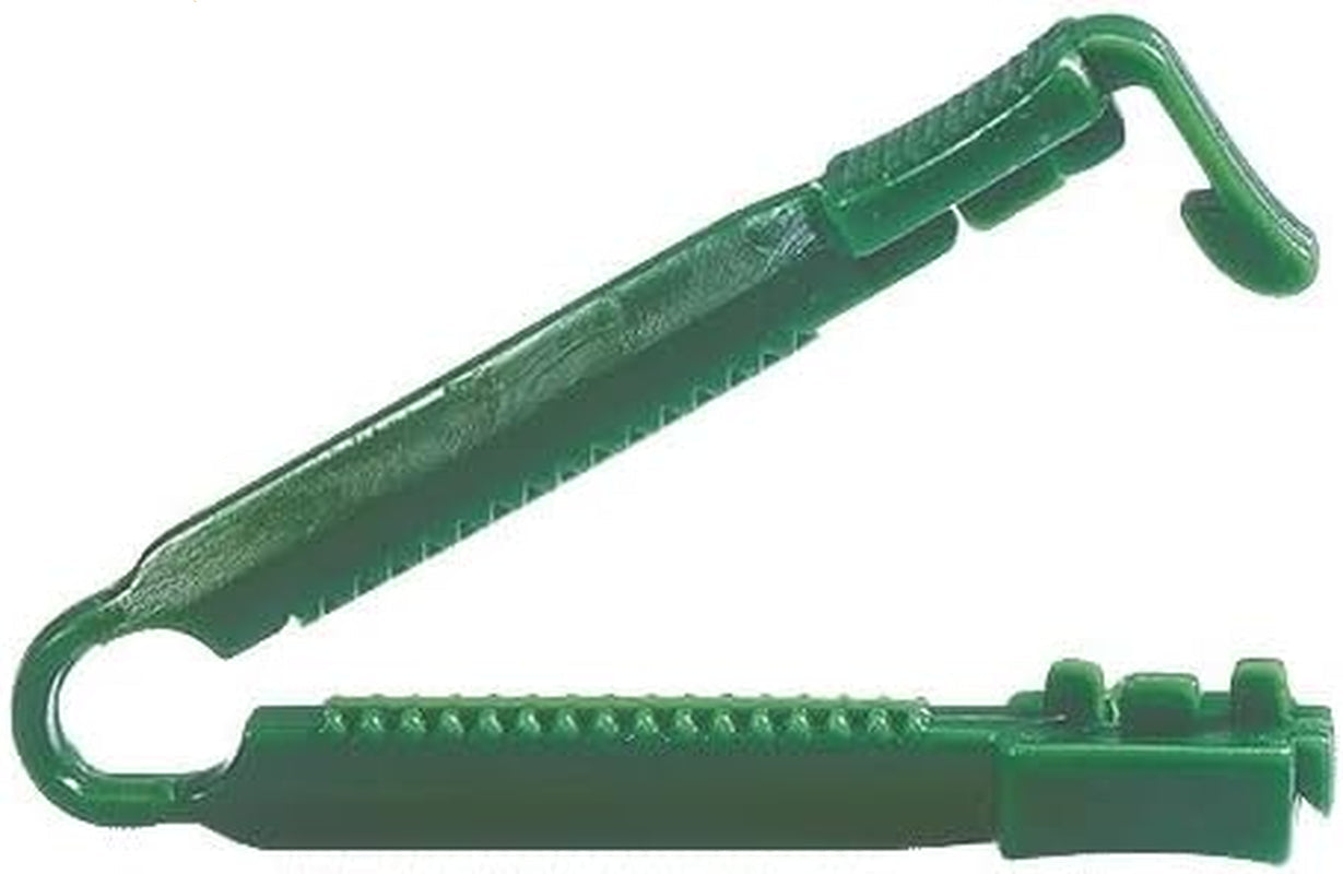 Heavy Duty Plastic Catheter or Leg Bags Clamps - Pack of 12