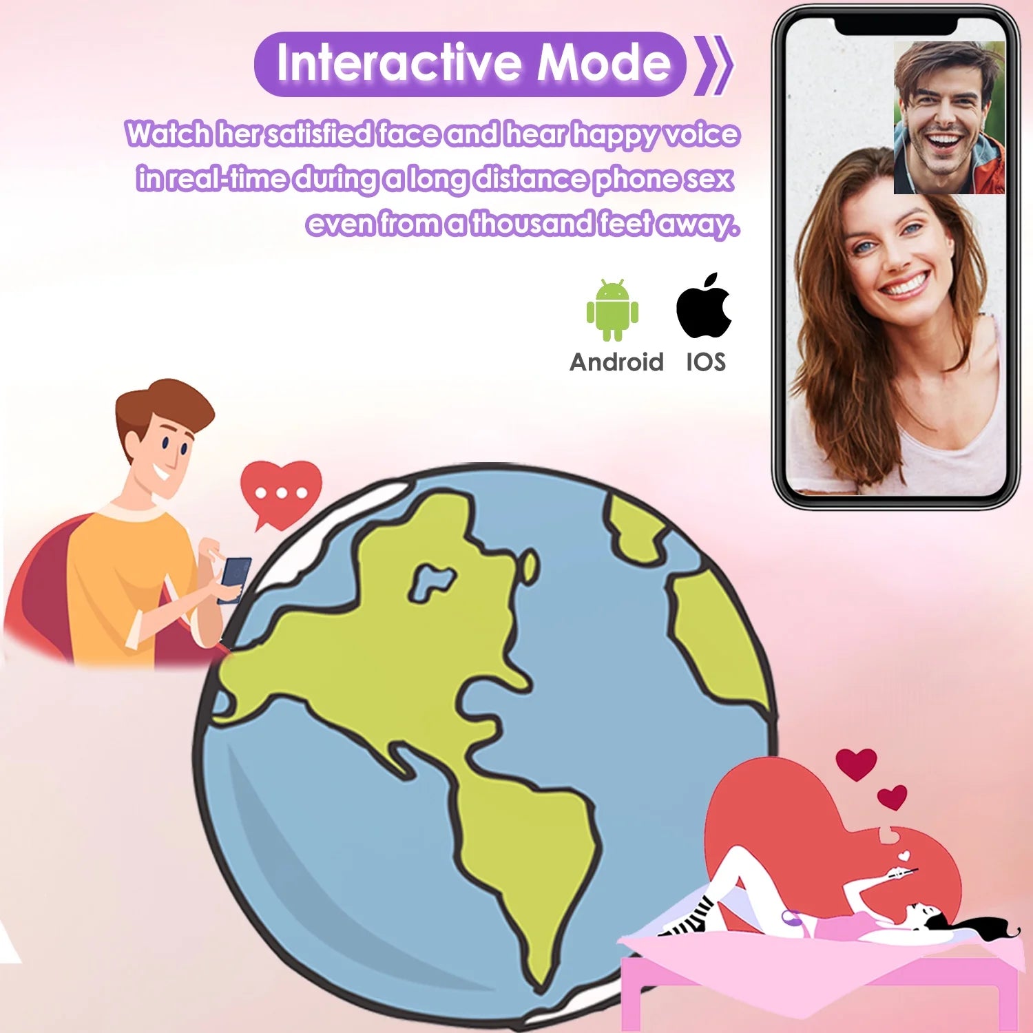 APP Remote Control Vibrator Sex Toys for Woman 