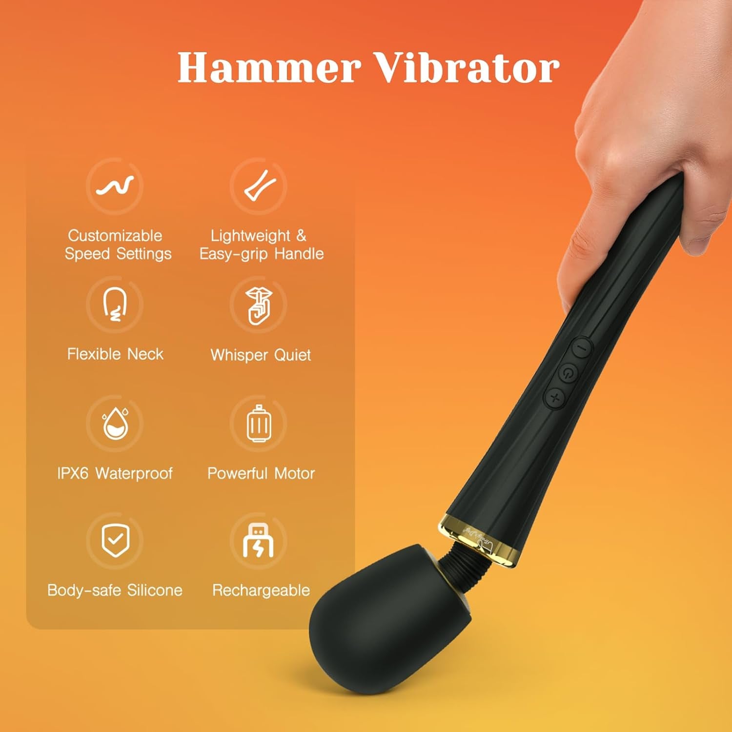 Cordless High-Power Personal Vibrator
