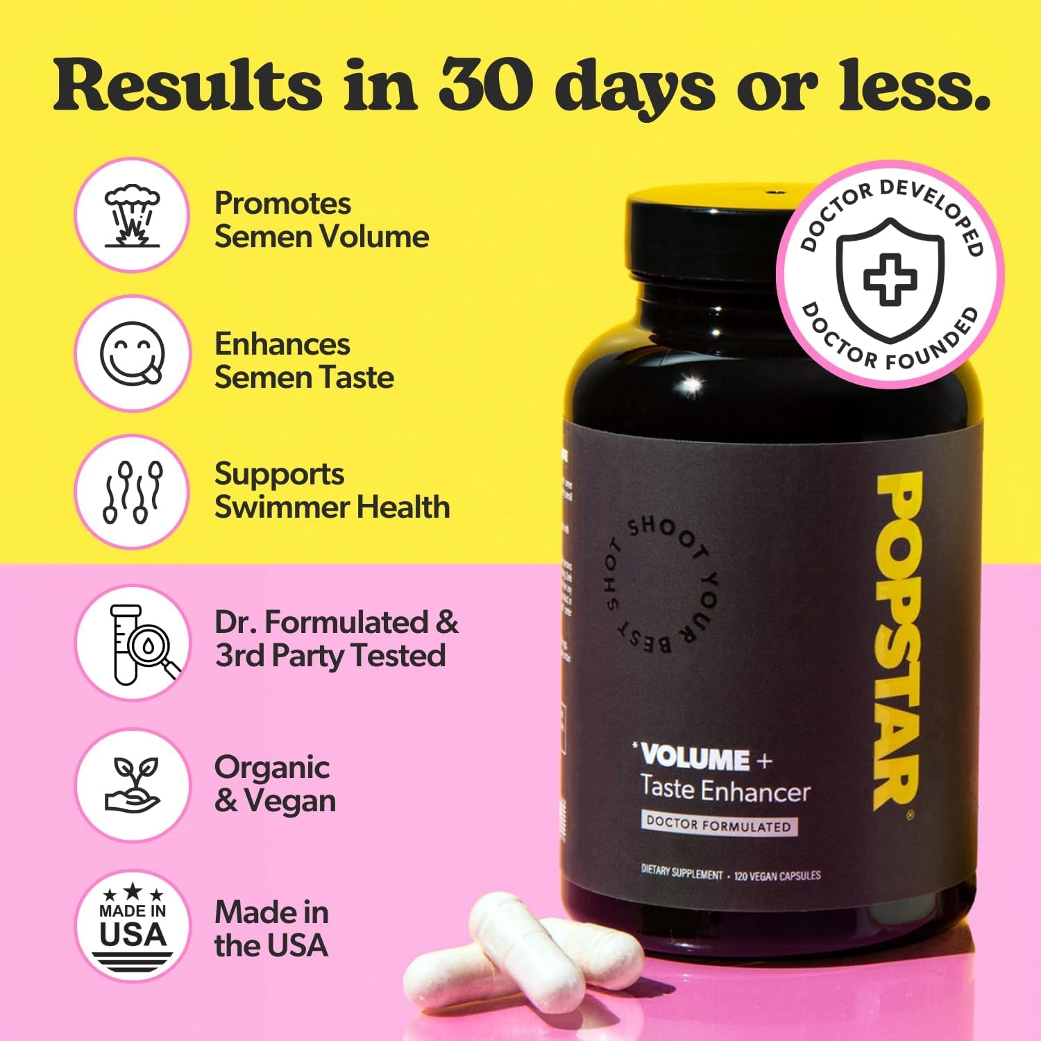 Men's Semen Health & Fertility Supplement 