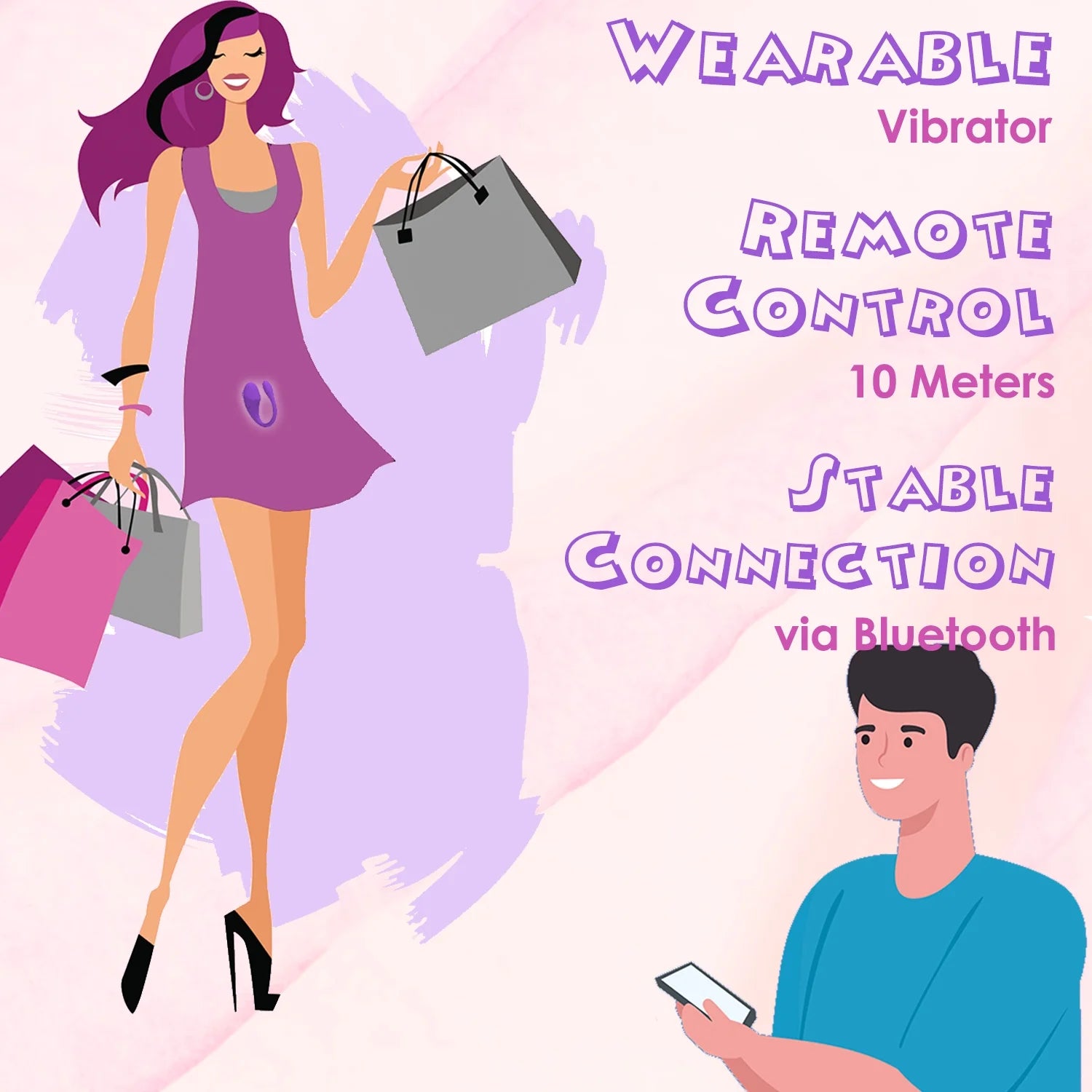APP Remote Control Vibrator Sex Toys for Woman 