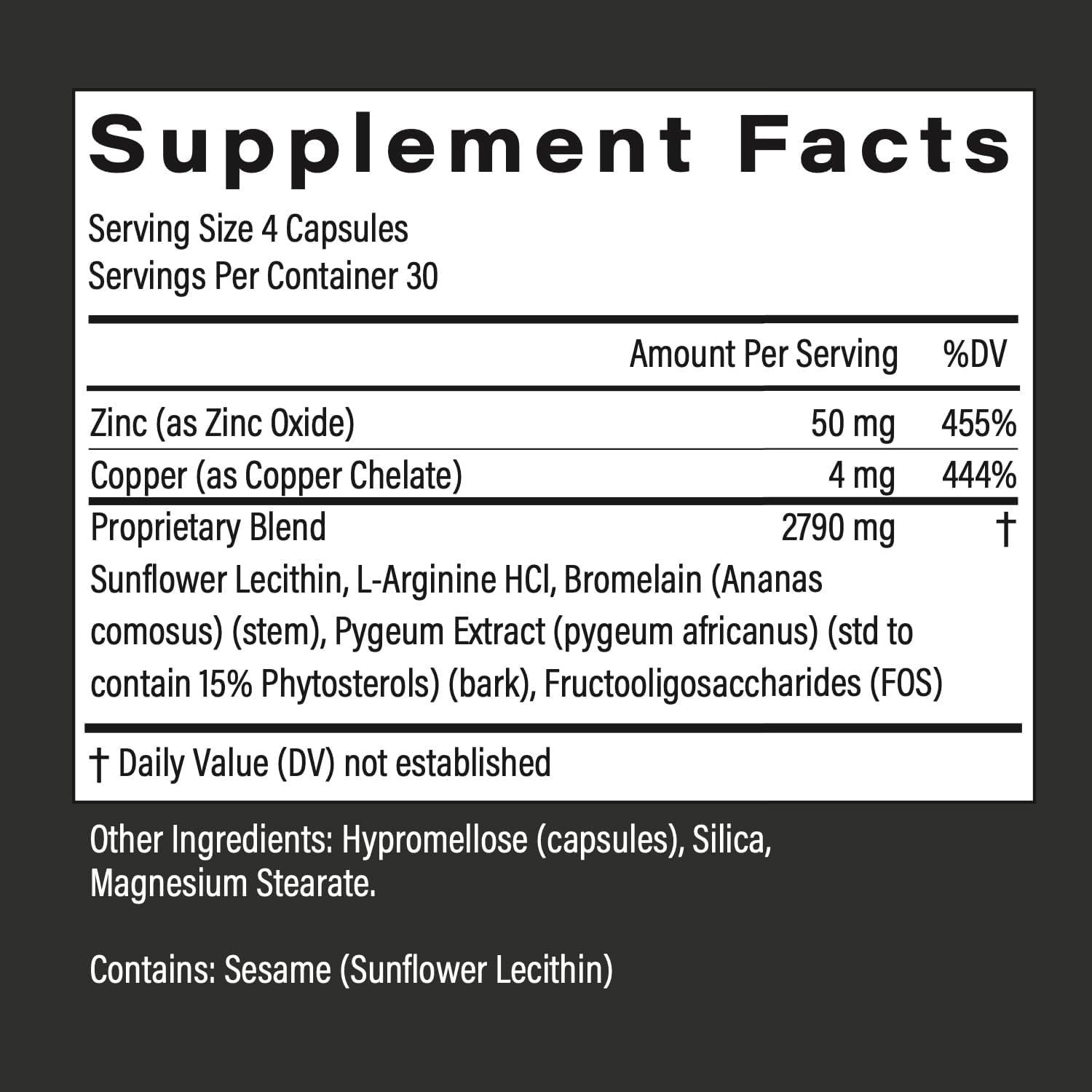 Men's Semen Health & Fertility Supplement 