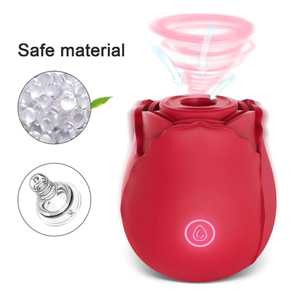 Rose Toy Sucking Vibrator 