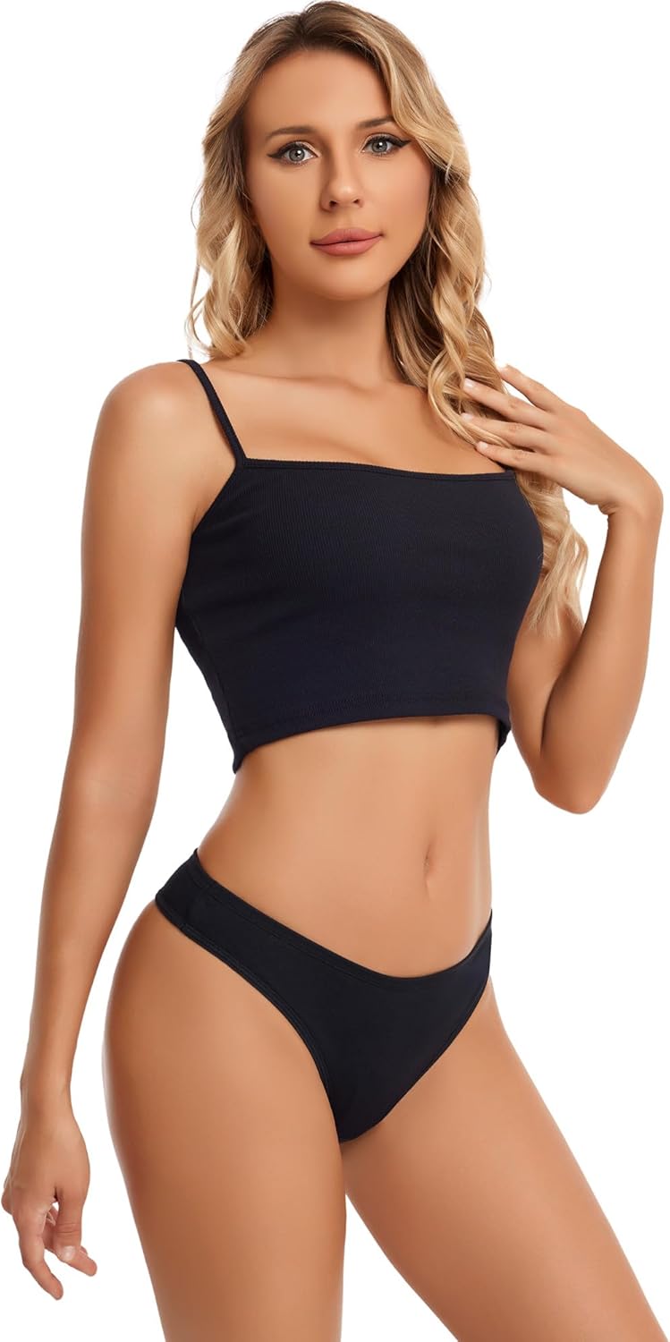Womens Cotton Thong