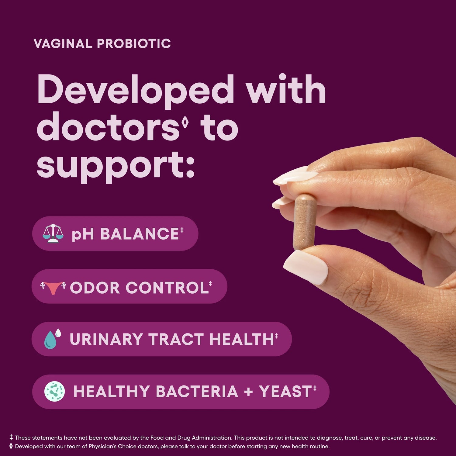 Physician's Choice Vaginal Probiotic for Women