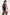 Backless round Neck Fishnet Bodystocking