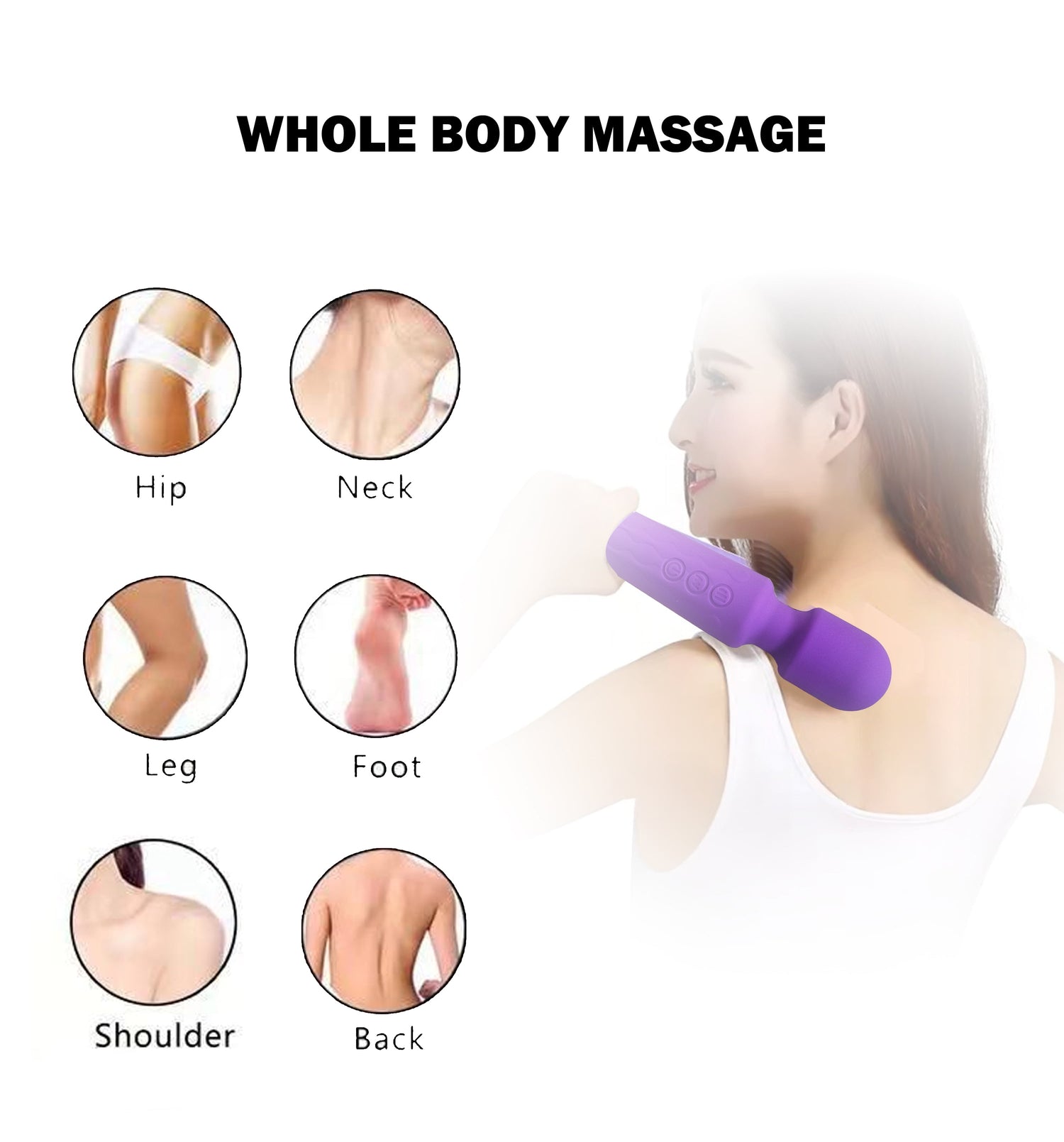 Wand Massager Vibrator 