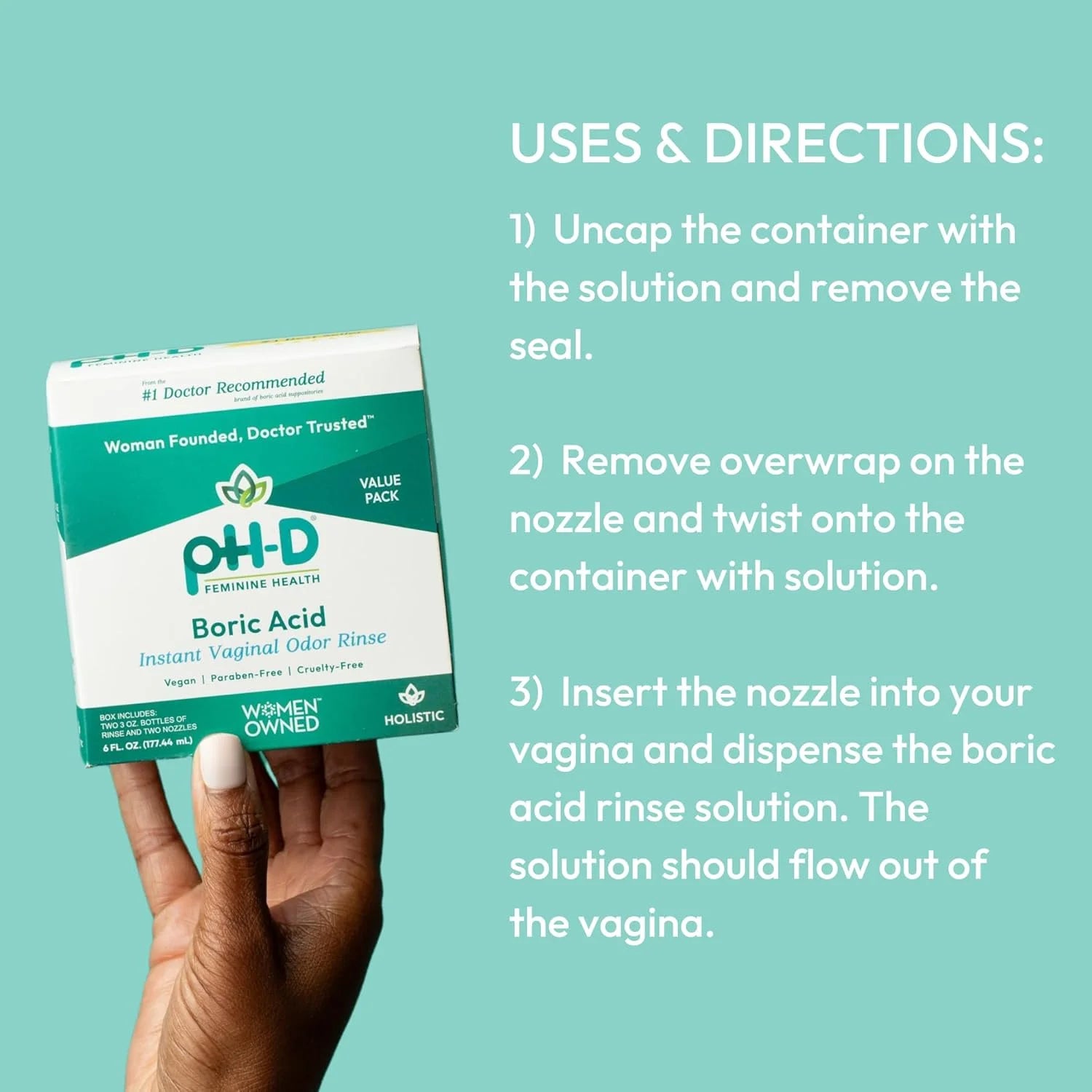 Instant Vaginal Odor Rinse