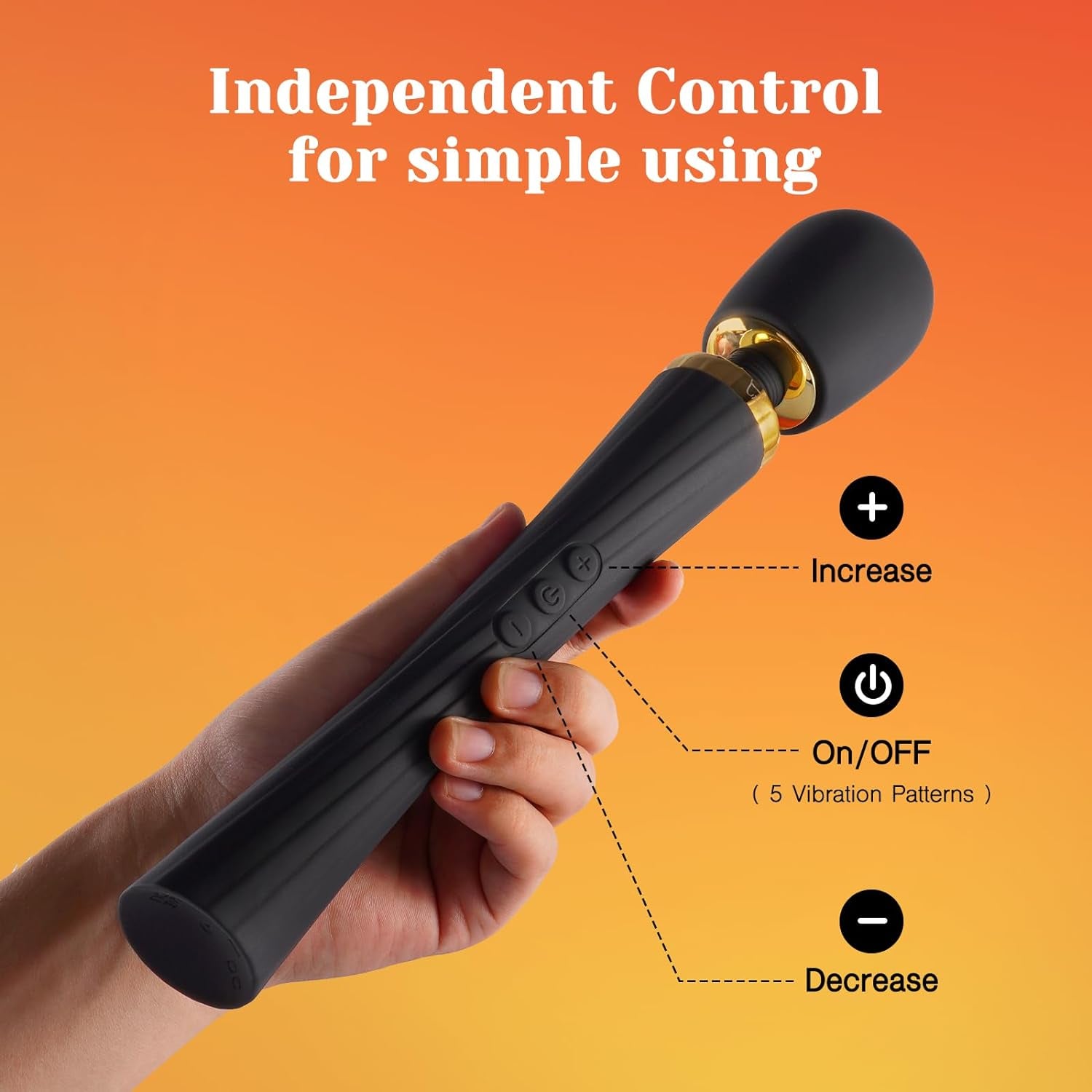 Cordless High-Power Personal Vibrator