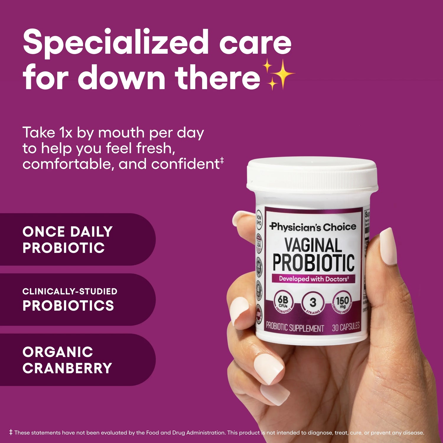 Physician's Choice Vaginal Probiotic for Women