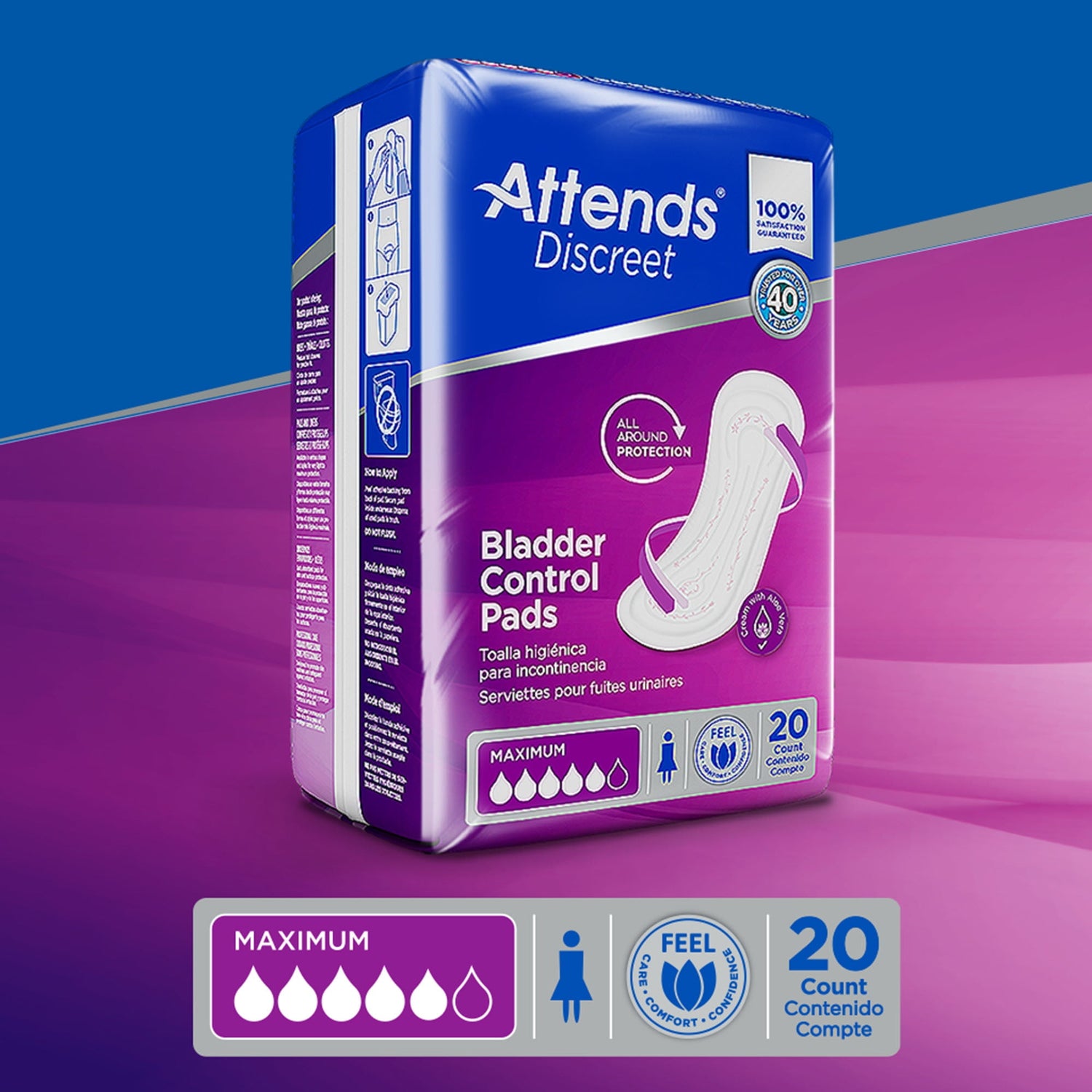 Discreet Bladder Control Pads