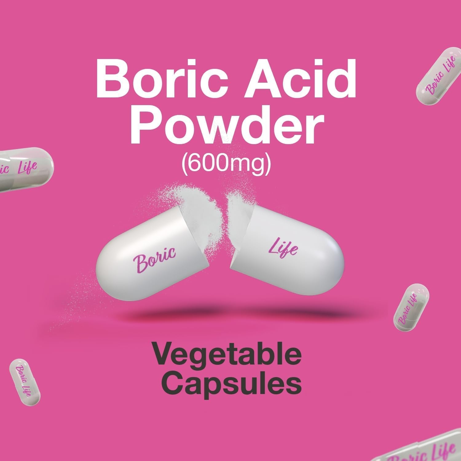Boric Acid Vaginal Suppositories